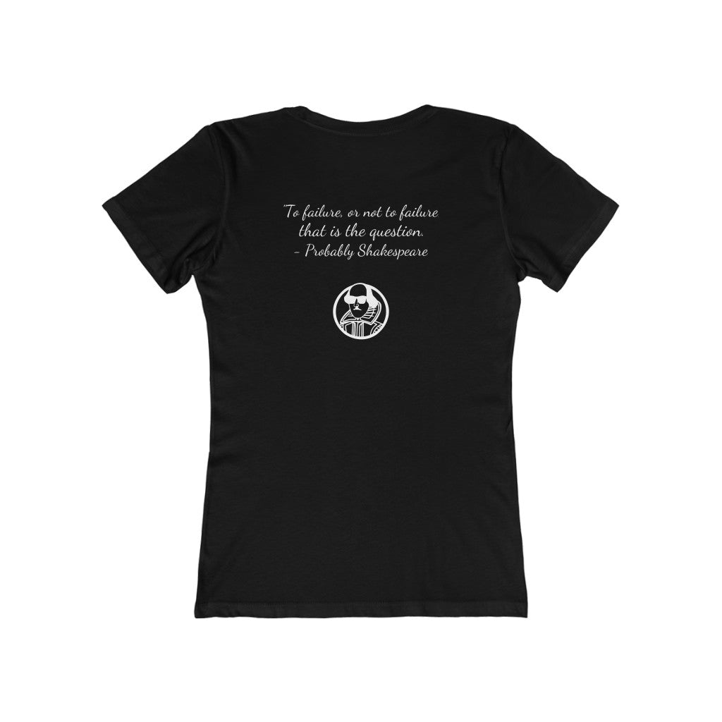 Women's Shakespeare (Hamlet) T-shirt (boyfriend cut)