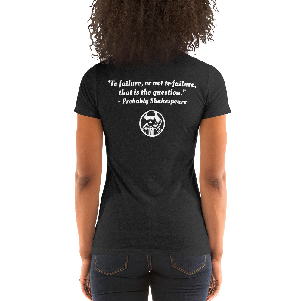 Women's Shakespeare T-shirt (Hamlet)