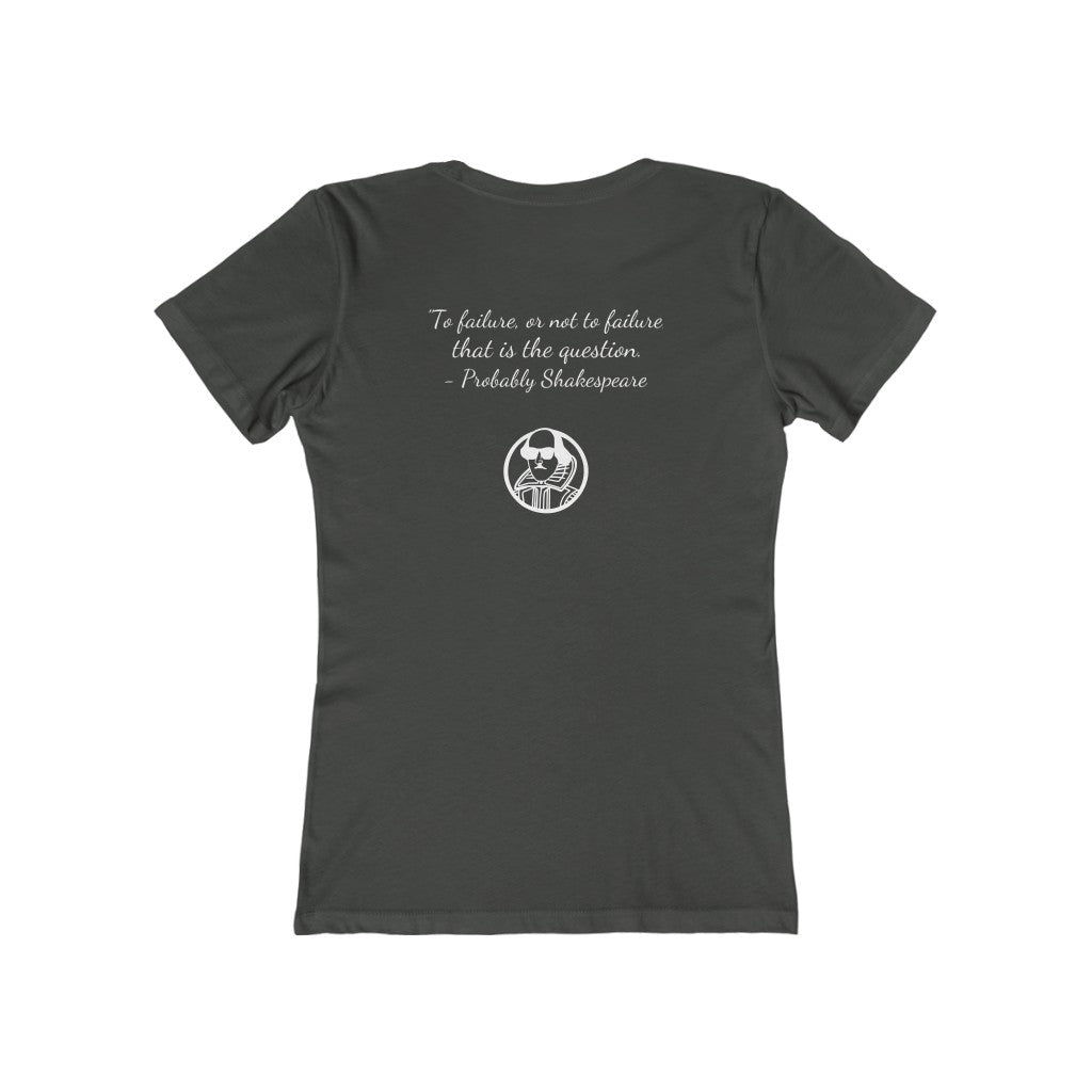 Women's Shakespeare (Hamlet) T-shirt (boyfriend cut)