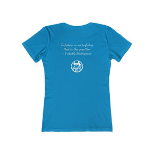 Women's Shakespeare (Hamlet) T-shirt (boyfriend cut)