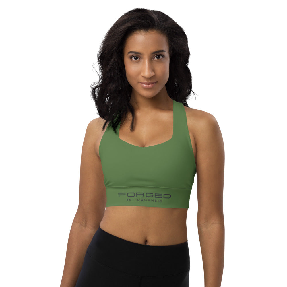 Longline sports bra