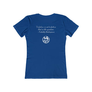 Women's Shakespeare (Hamlet) T-shirt (boyfriend cut)