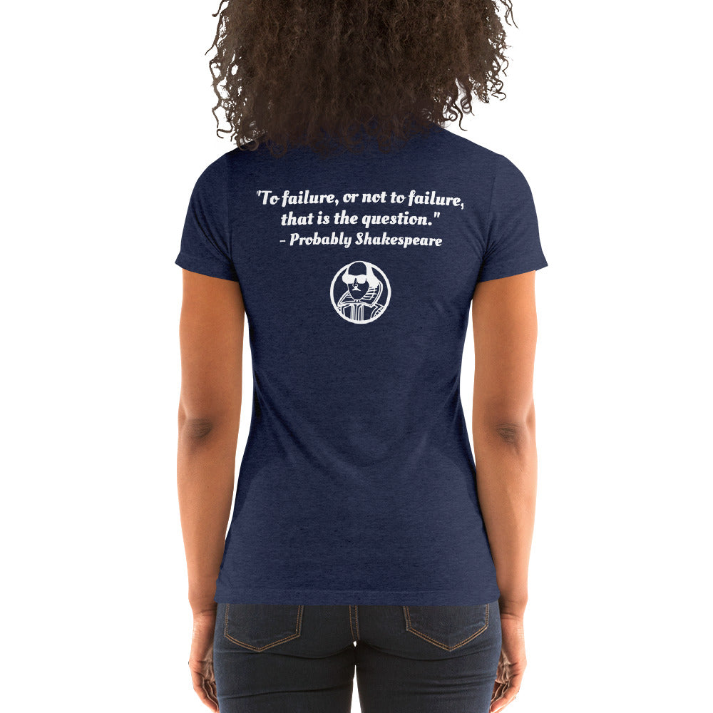 Women's Shakespeare T-shirt (Hamlet)